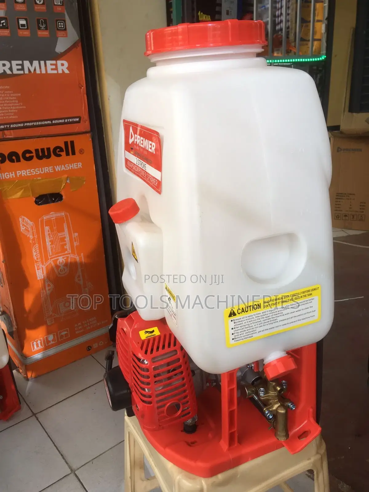 Premier Knapsack Power Sprayer 2 Stroke Engine