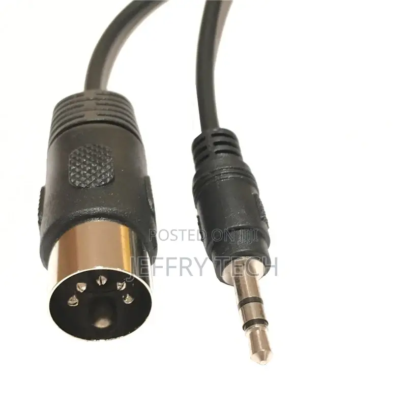 5pin Plug 5 Pin Male to 3.5mm Stereo Jack Plug Audio Cable