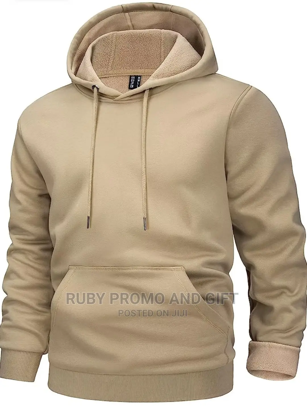 Beige Hoodies
