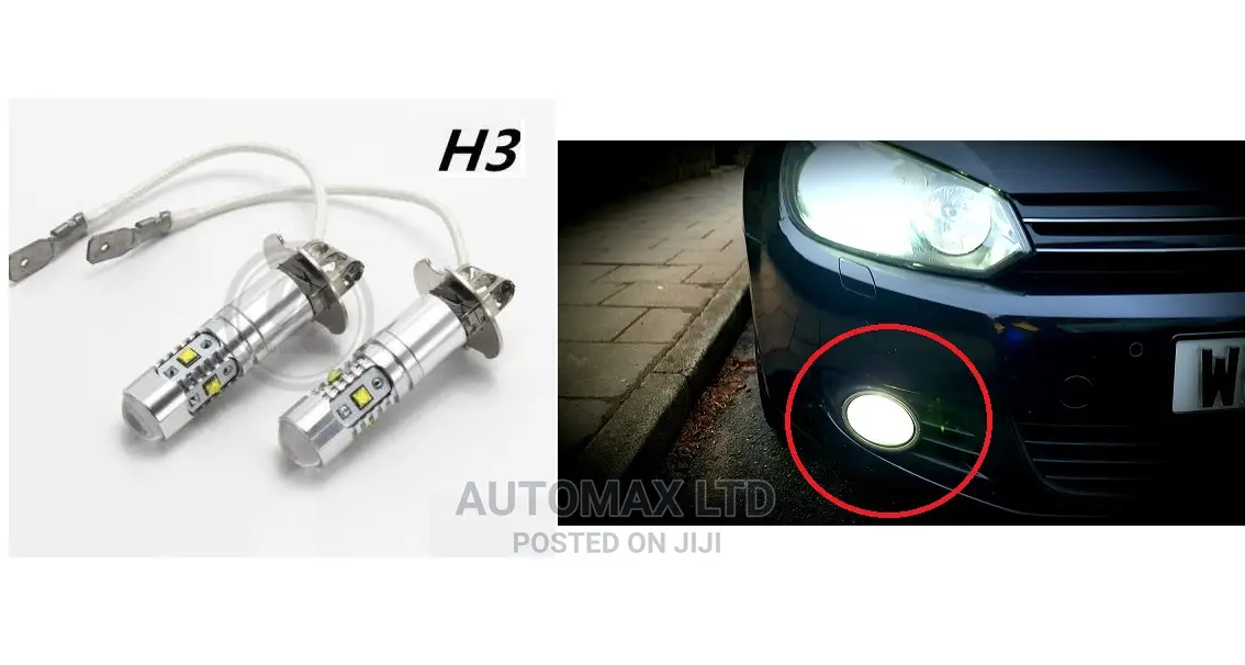 H3 Fog Lamp LED Bulbs. For Toyota,Nisssan,Subaru,Vw,Mazda