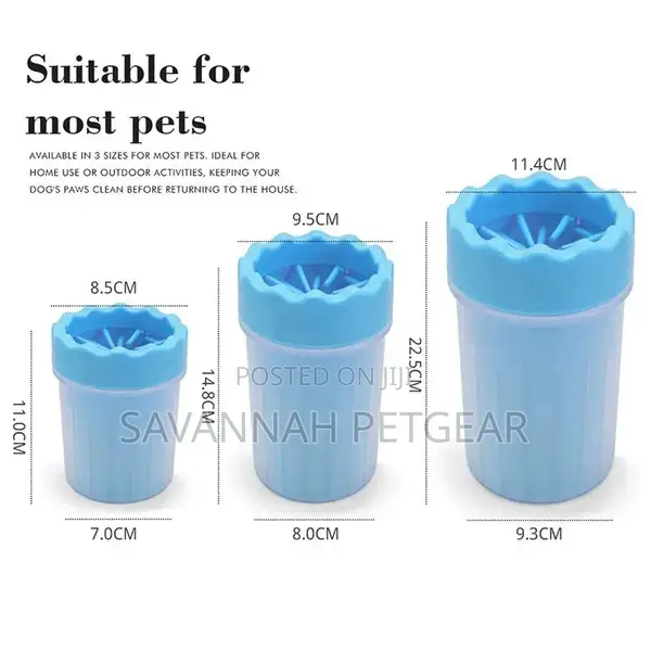 Riverdog Blue Portable Dog Paw Cleaner