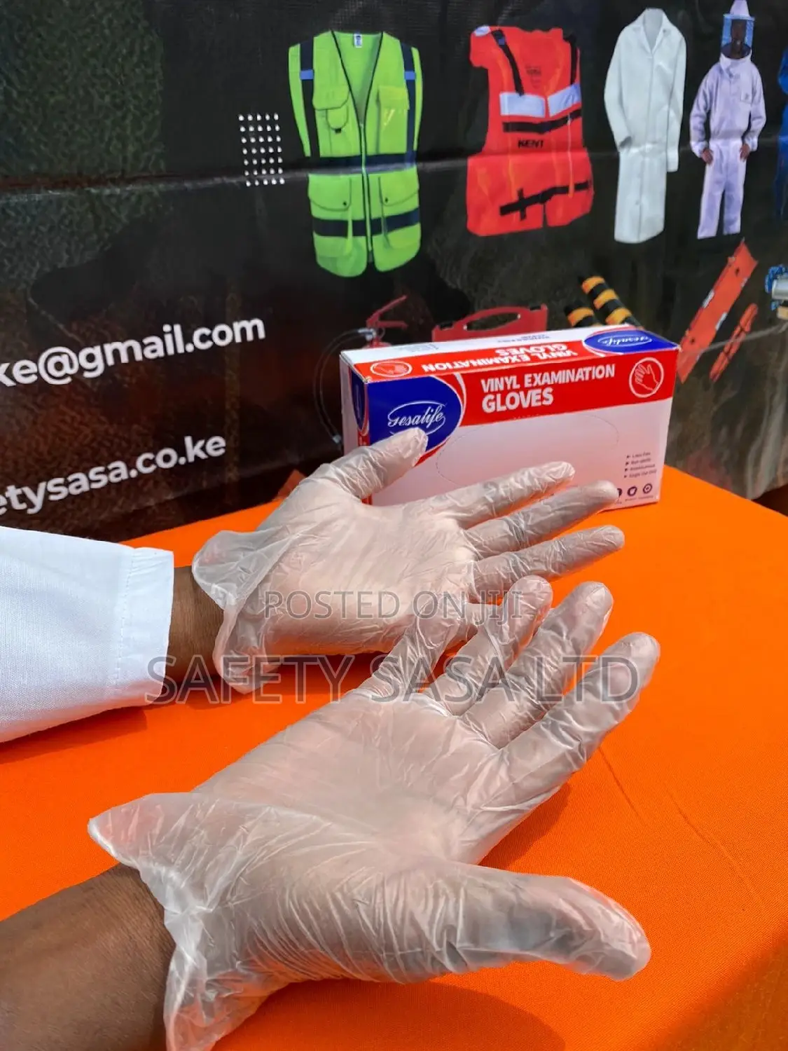 Vinyl Food Grade Gloves/ Clear Poweder Free Gloves