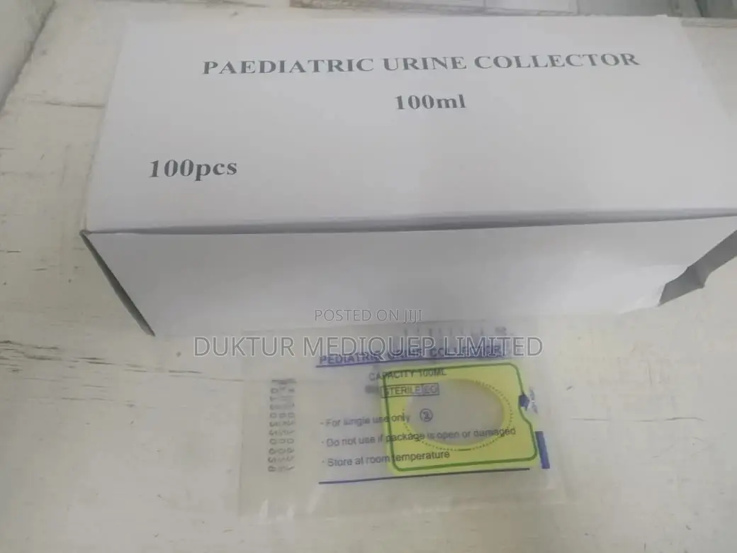 Paediatric Urine Collector / 100ml (100 Pieces in a Packet)