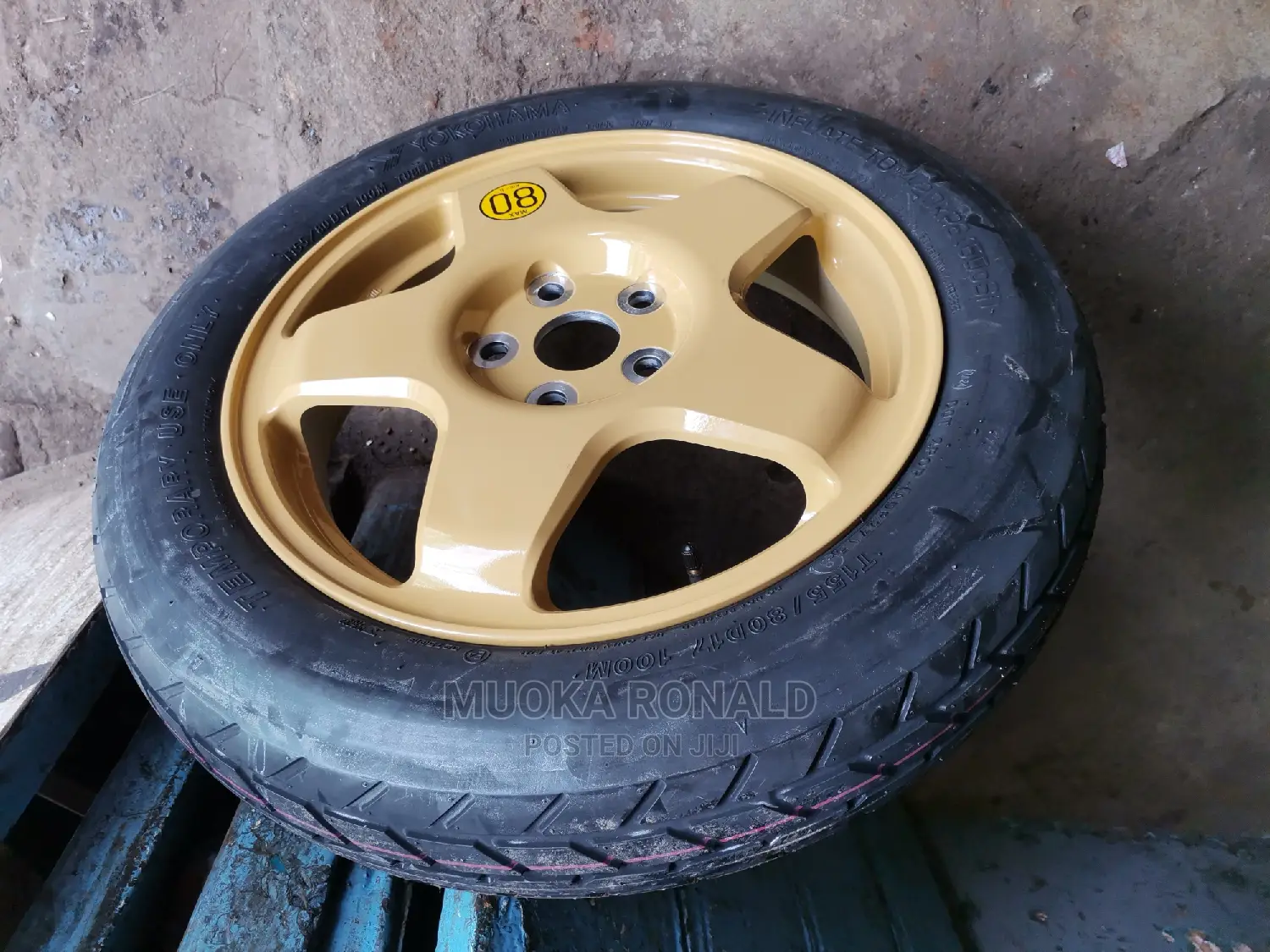 Spare Tyre (Donut Tyre) for Mark-X