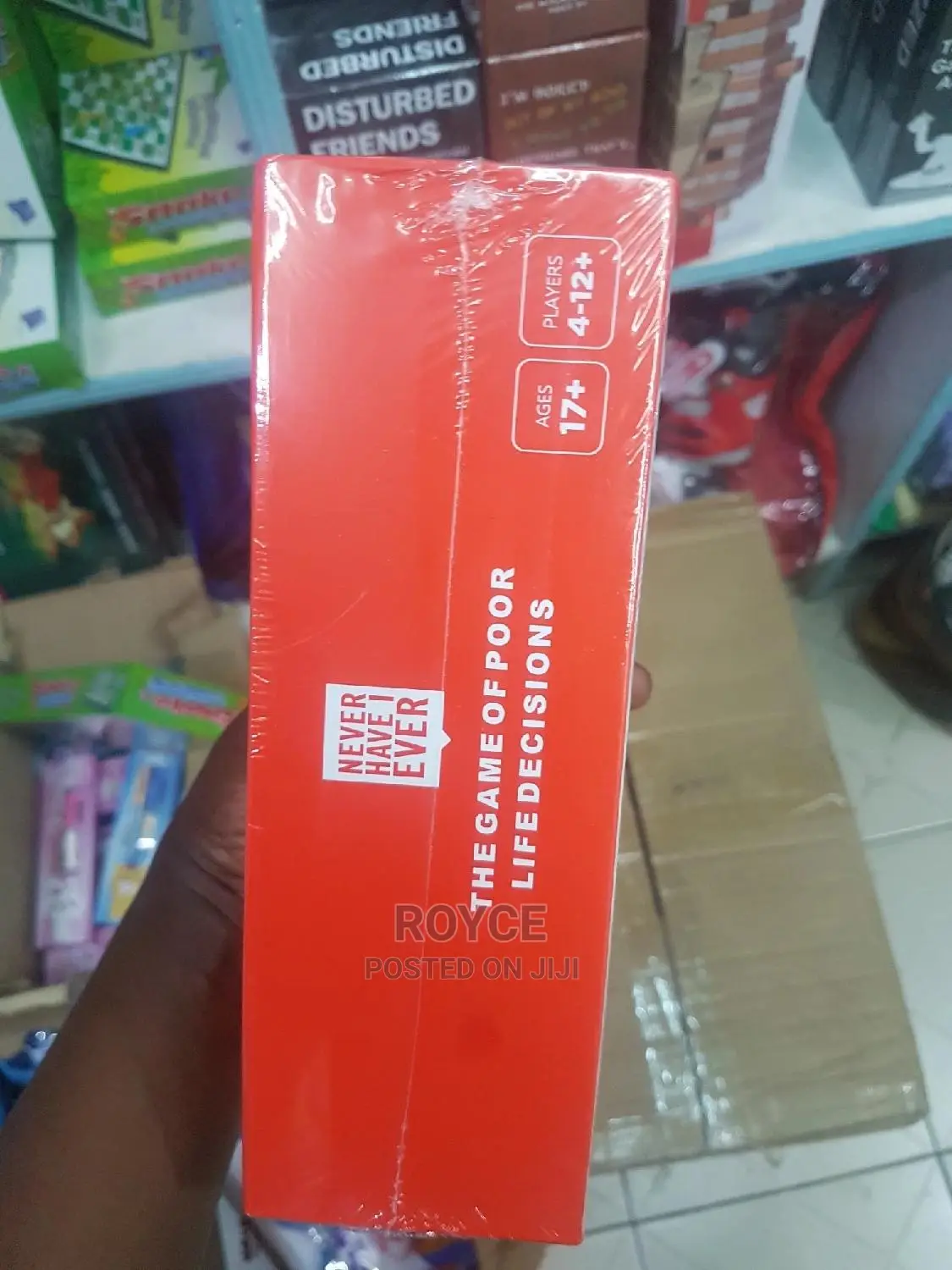 Never Have I Ever Card Game