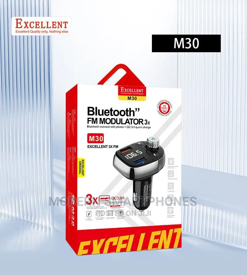 M30 3X Fm Bluetooth Modulator