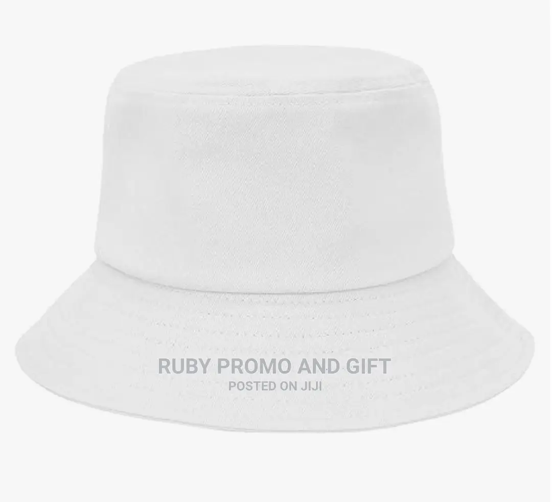 White Bucket Hat