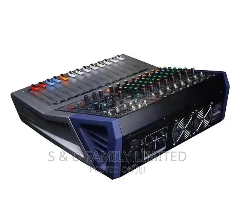 8 Channels Pev Pro Kv80 Powered Mixer