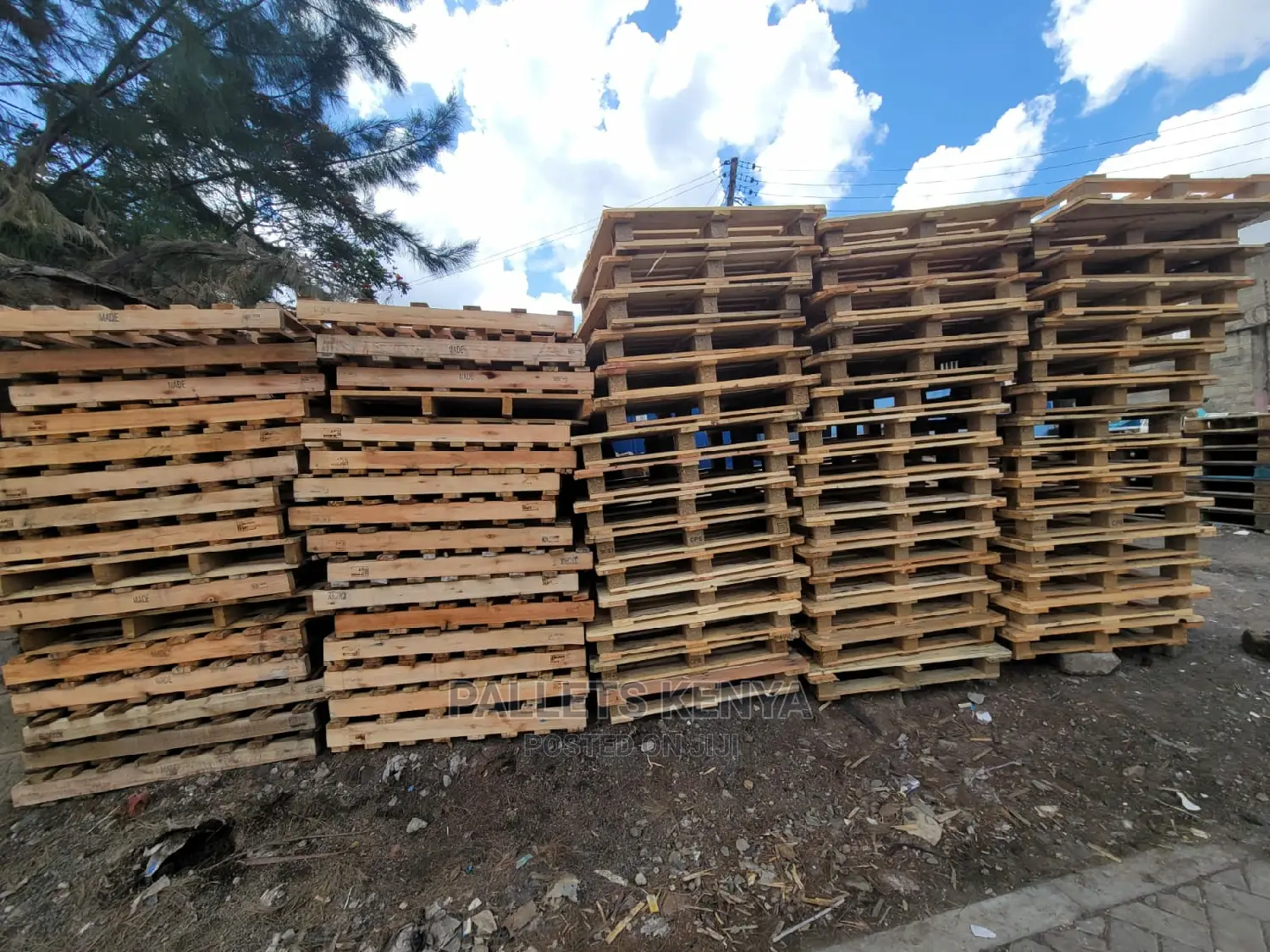 Wooden Pallets- GFB1 Heat Treated.