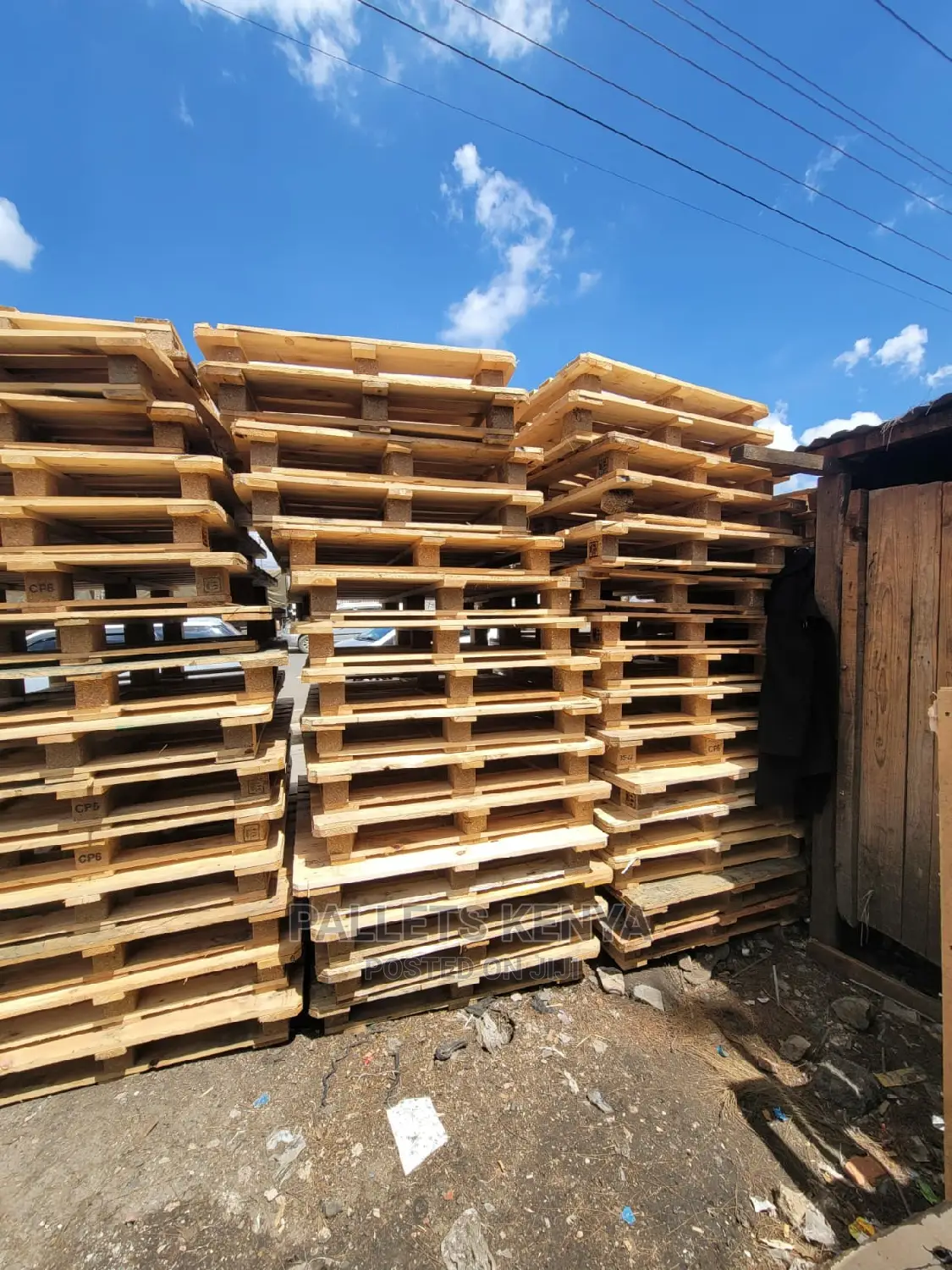 Wood Pallets- Heat Treated GB3