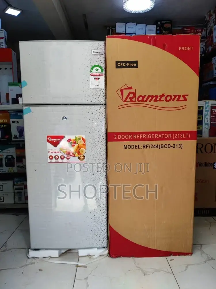 Ramtons 213litres Double Door Fridge