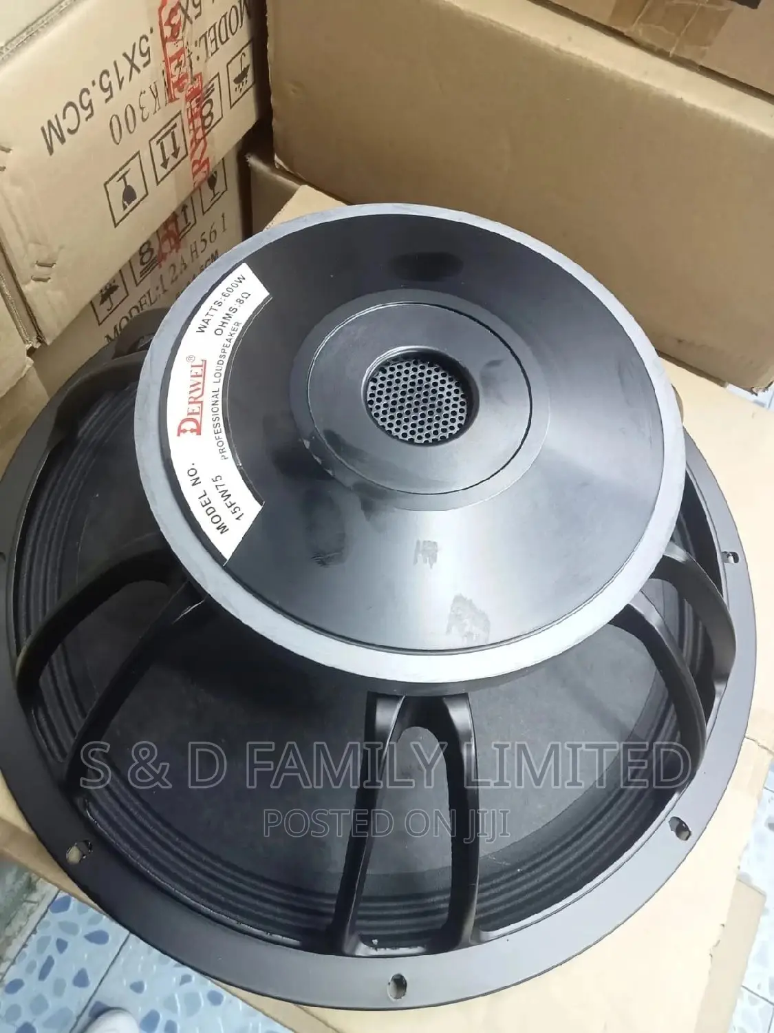 Derwel Midrange Speakers 15FW75