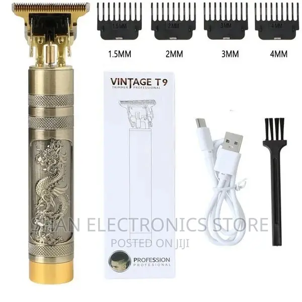 Electric Vintage T9 Trimmer Proffessional-1 Year Warranty