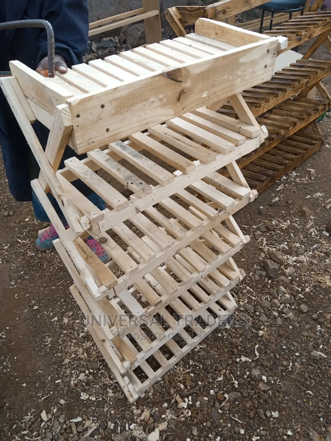 Pallet Shoe Rack