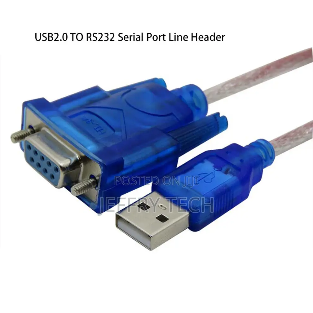 USB2.0 to RS232 Female Adapter Cable USB to DB9 Hole Female