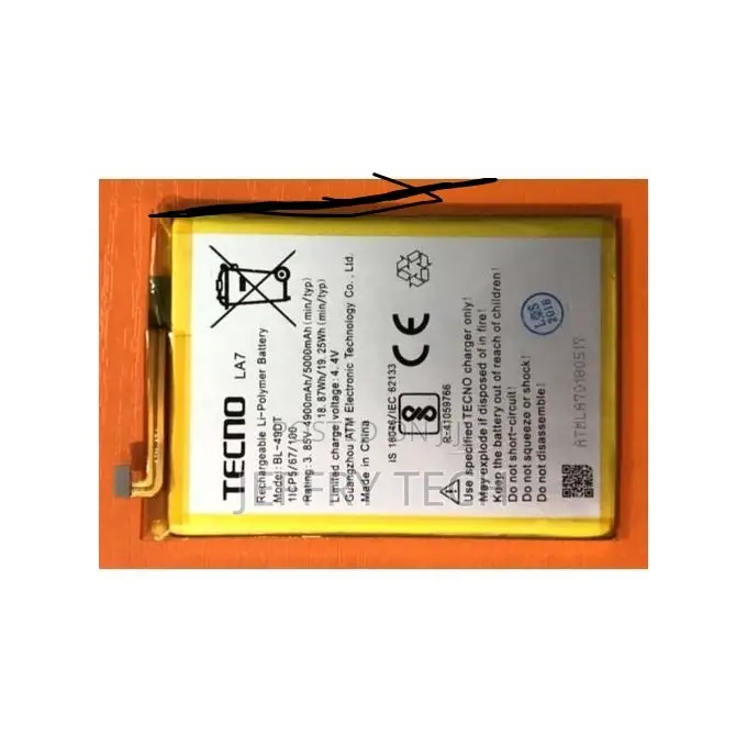 Tecno Replacement Battery for Pouvoir 2 (LA7)