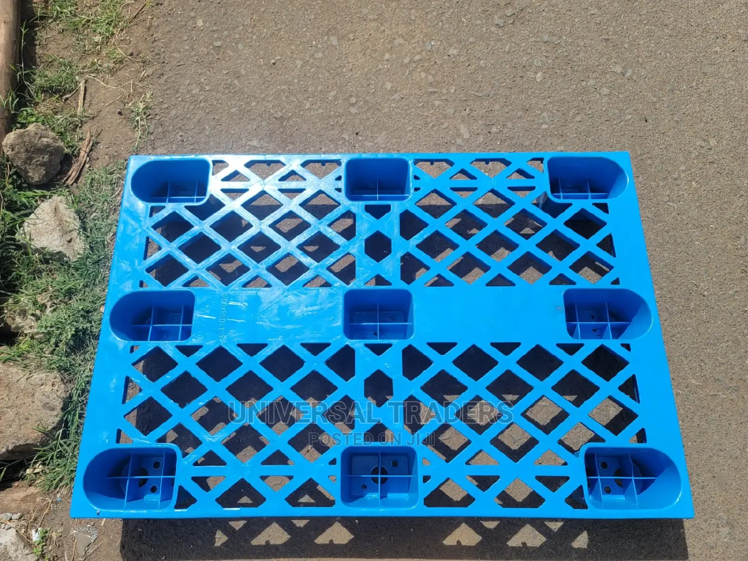 Plastic Pallets 120*80*14cm. Blue Pallets