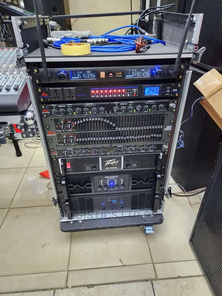 Complete Public Address System"Machines"+Rack Only