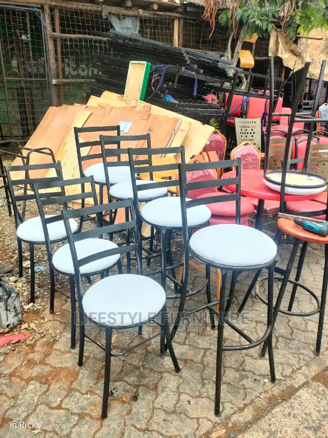 Low Stools for Hotel