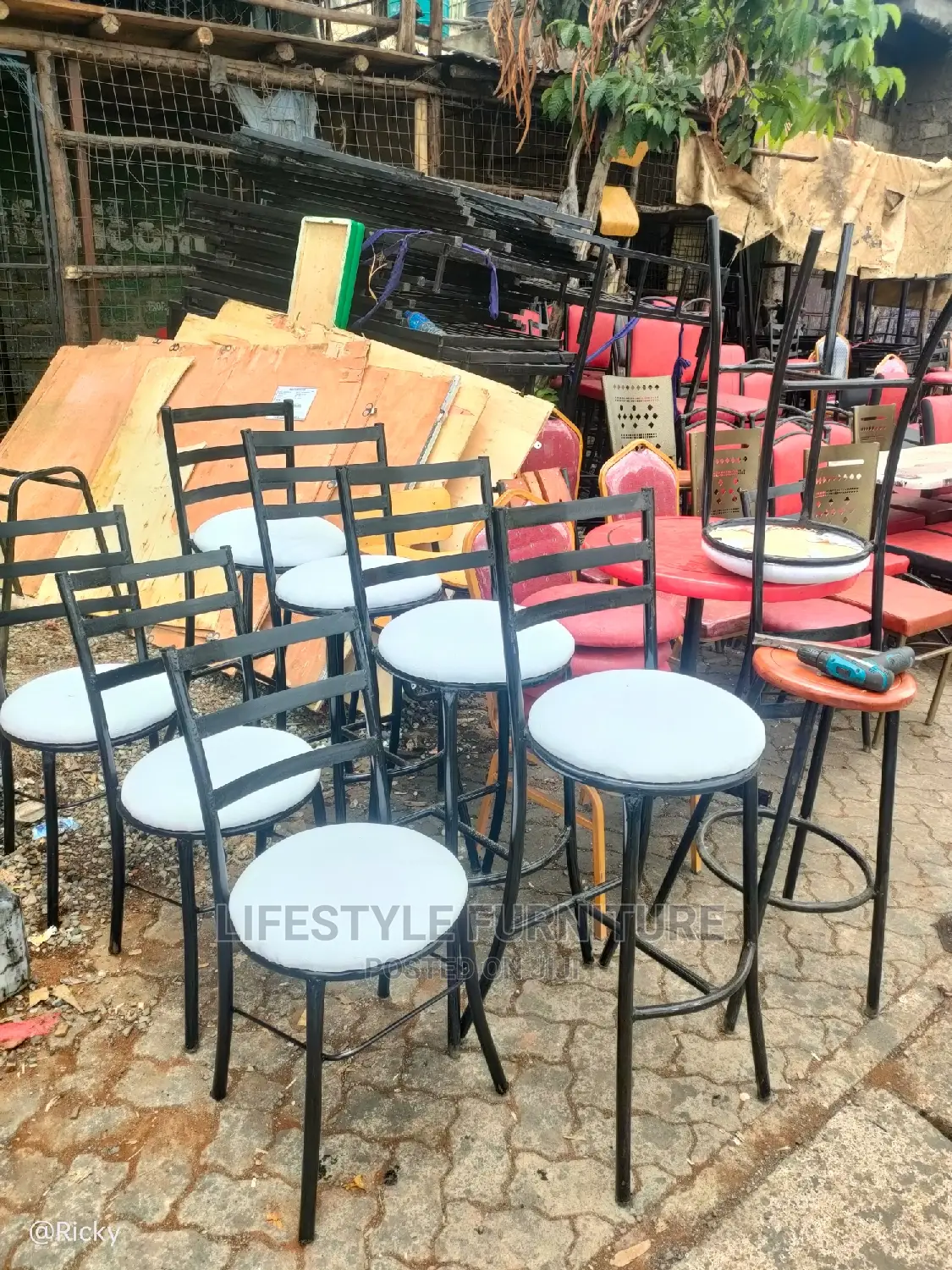 Low Stools for Hotel