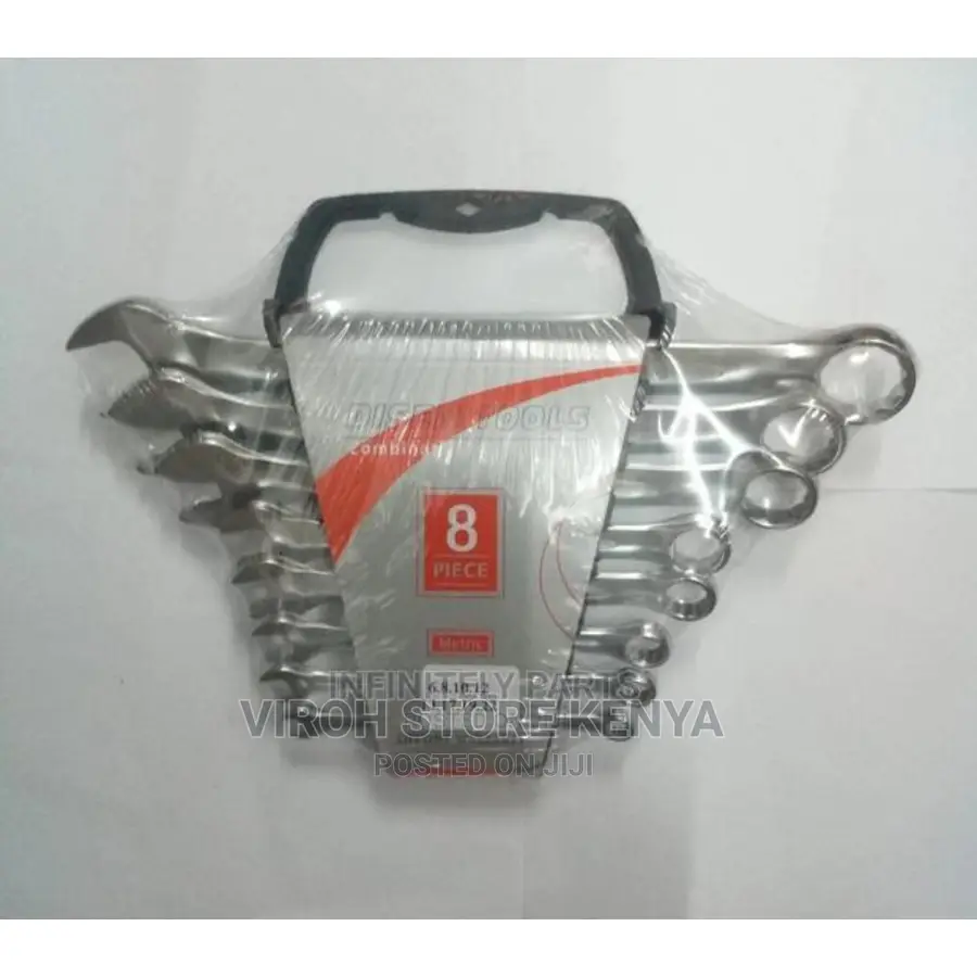 8pcs Original Ring and Open Ended Spanner Set