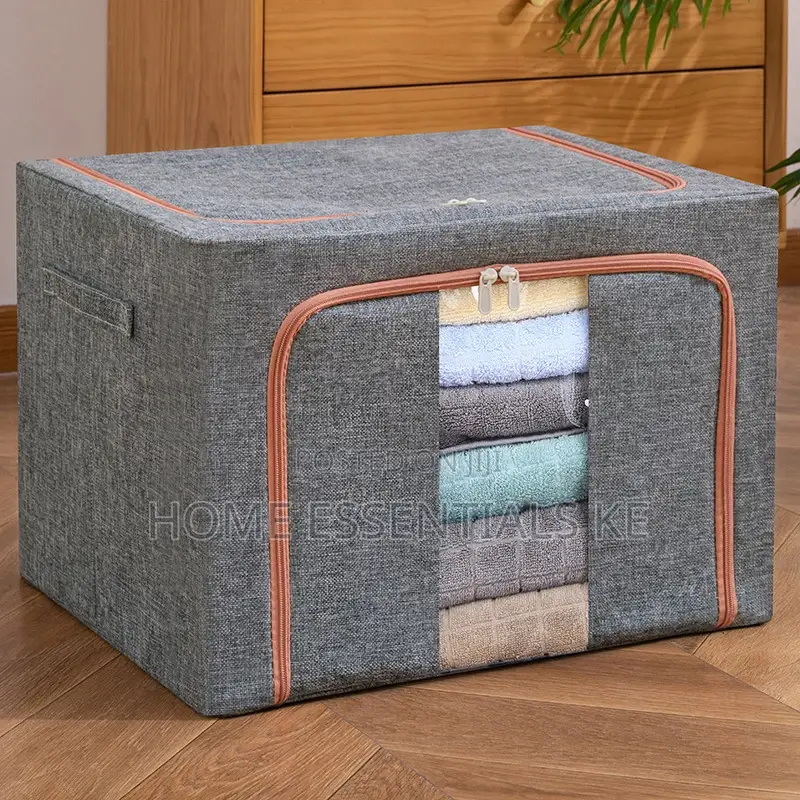 100L Zipped Storage Box/ Wardrobe Organiser 42*60*40cm