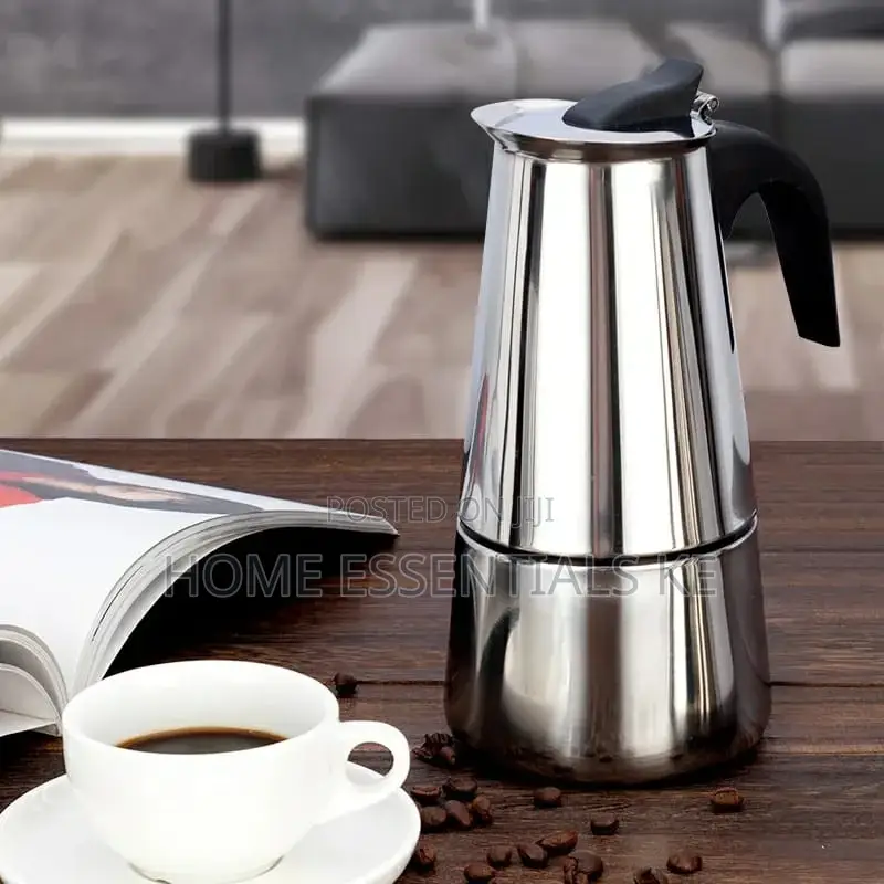 Stainless Steel Coffee Pot Italian Espresso Coffee Maker