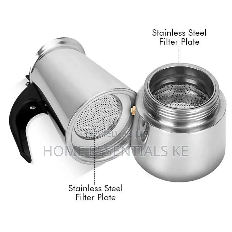 Stainless Steel Coffee Pot Italian Espresso Coffee Maker