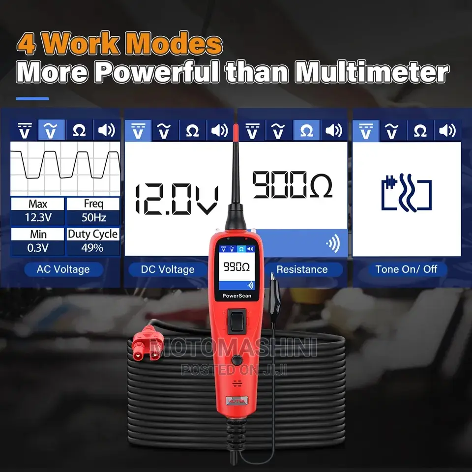 Autel Ps100 Automotive Circuit Tester 12v and 24v Capable