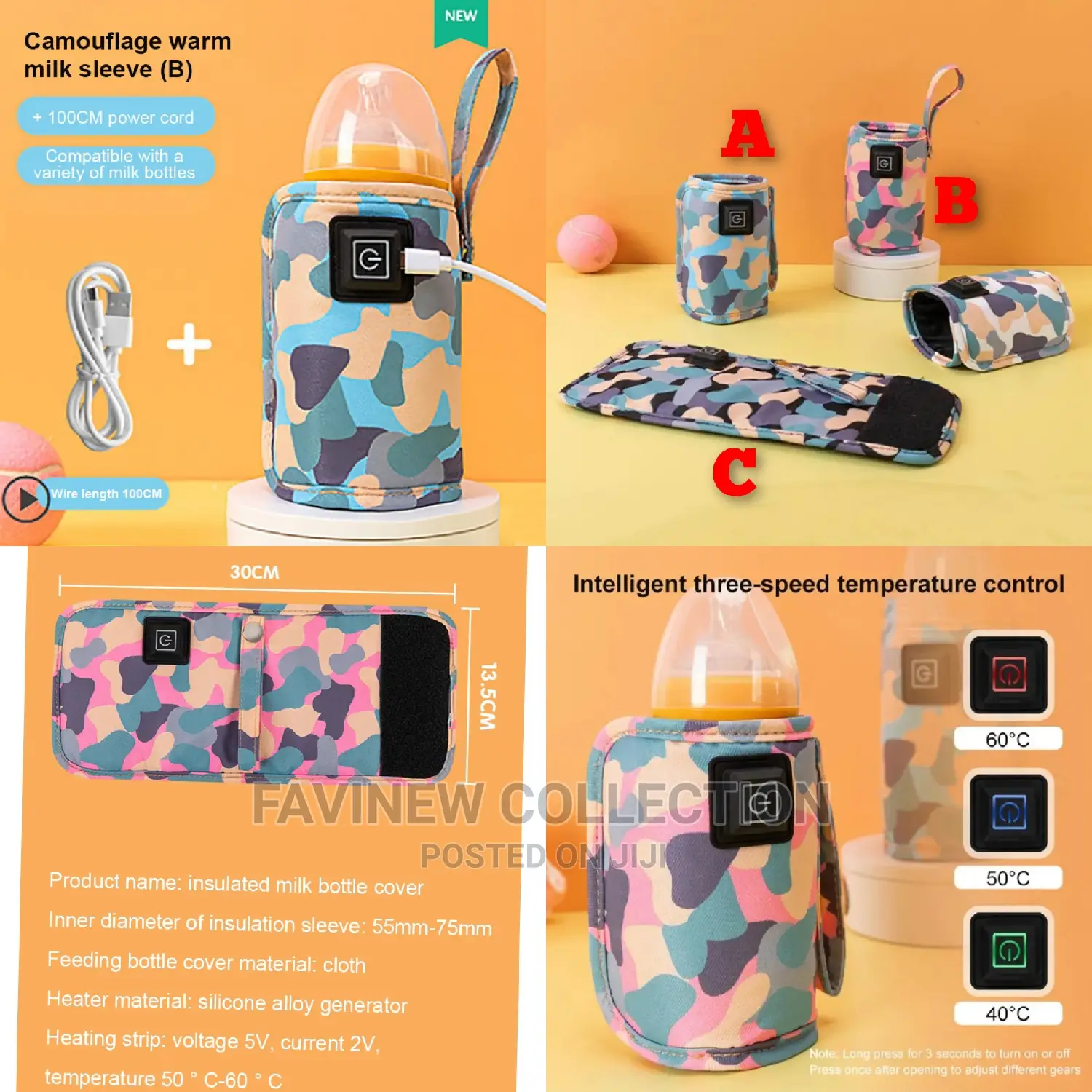 Baby Bottle Thermal Warmer Bag