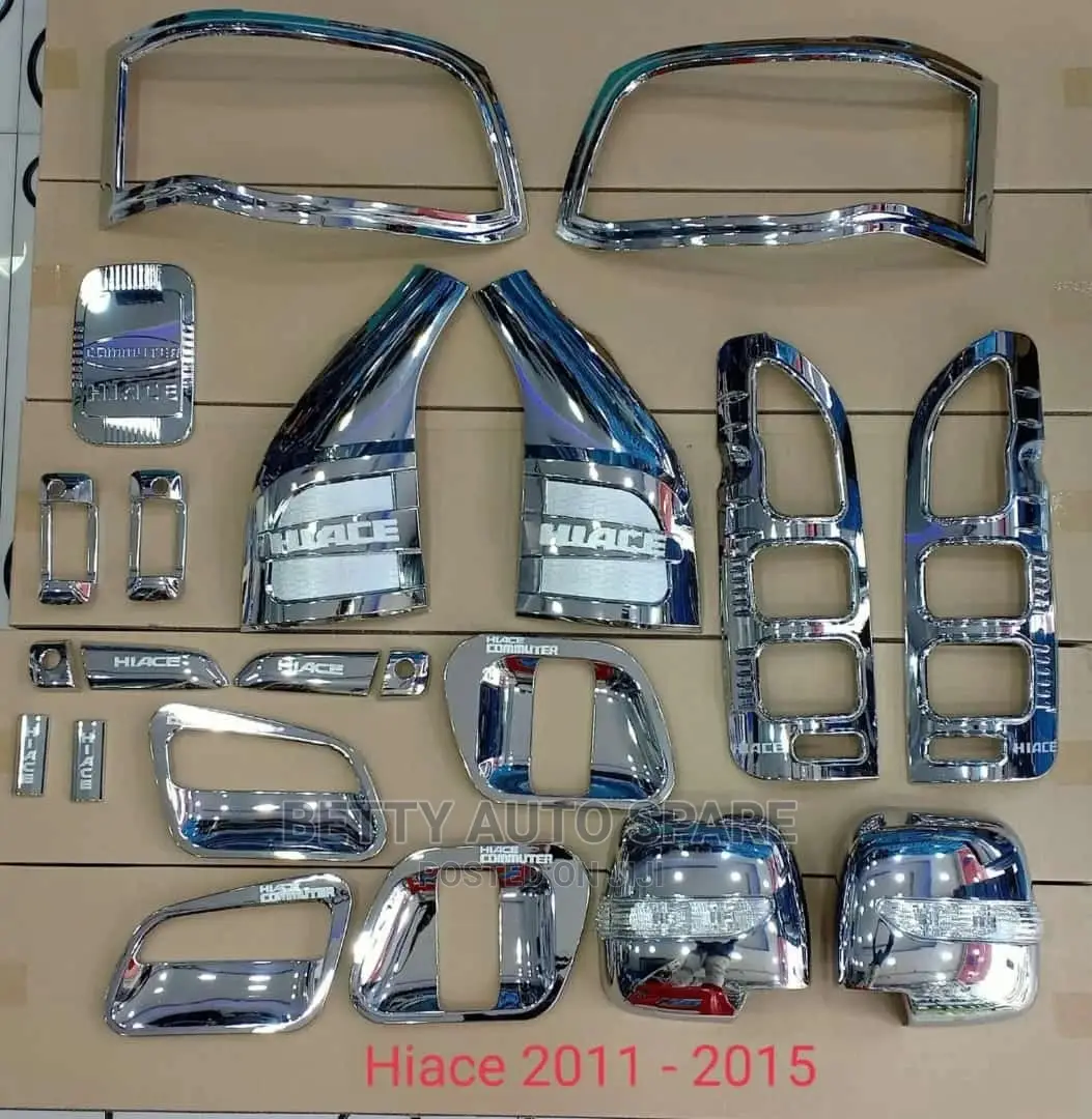 Hiace 2011-2015 Chrome Kit
