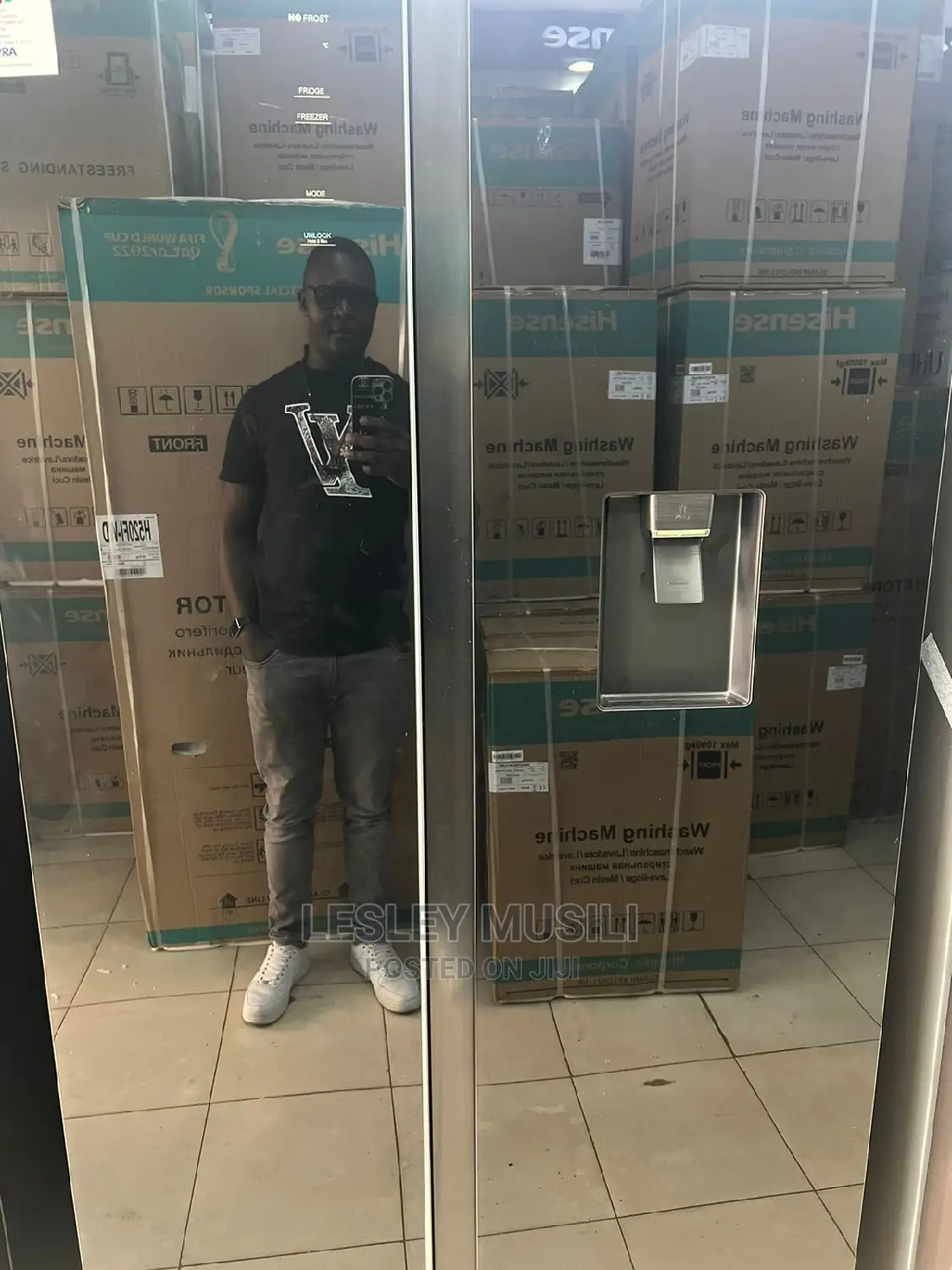 Hisense 518 Liters Double Door Fridge REF518DR Silver