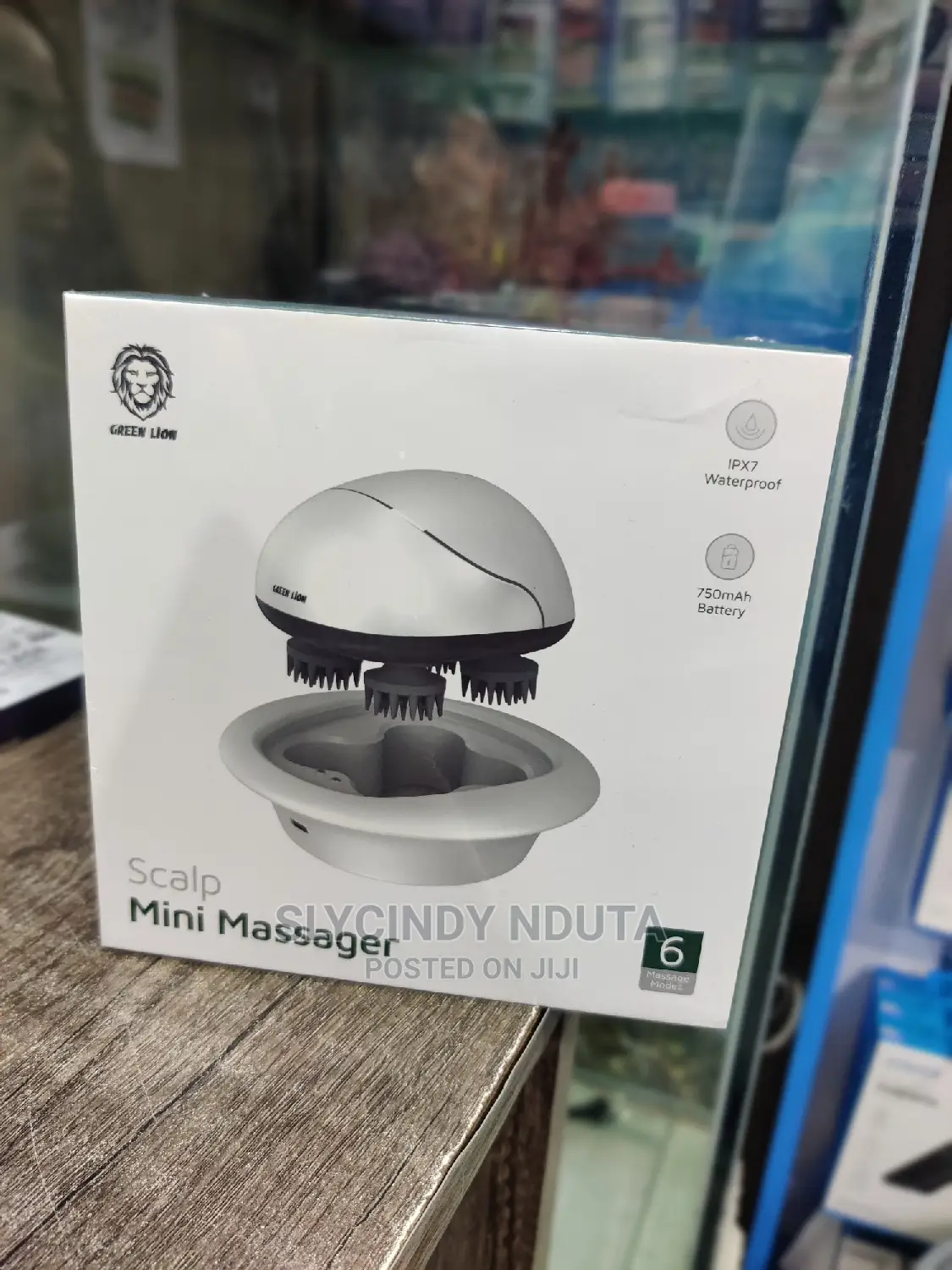 Green Lion Scalp Mini Massager