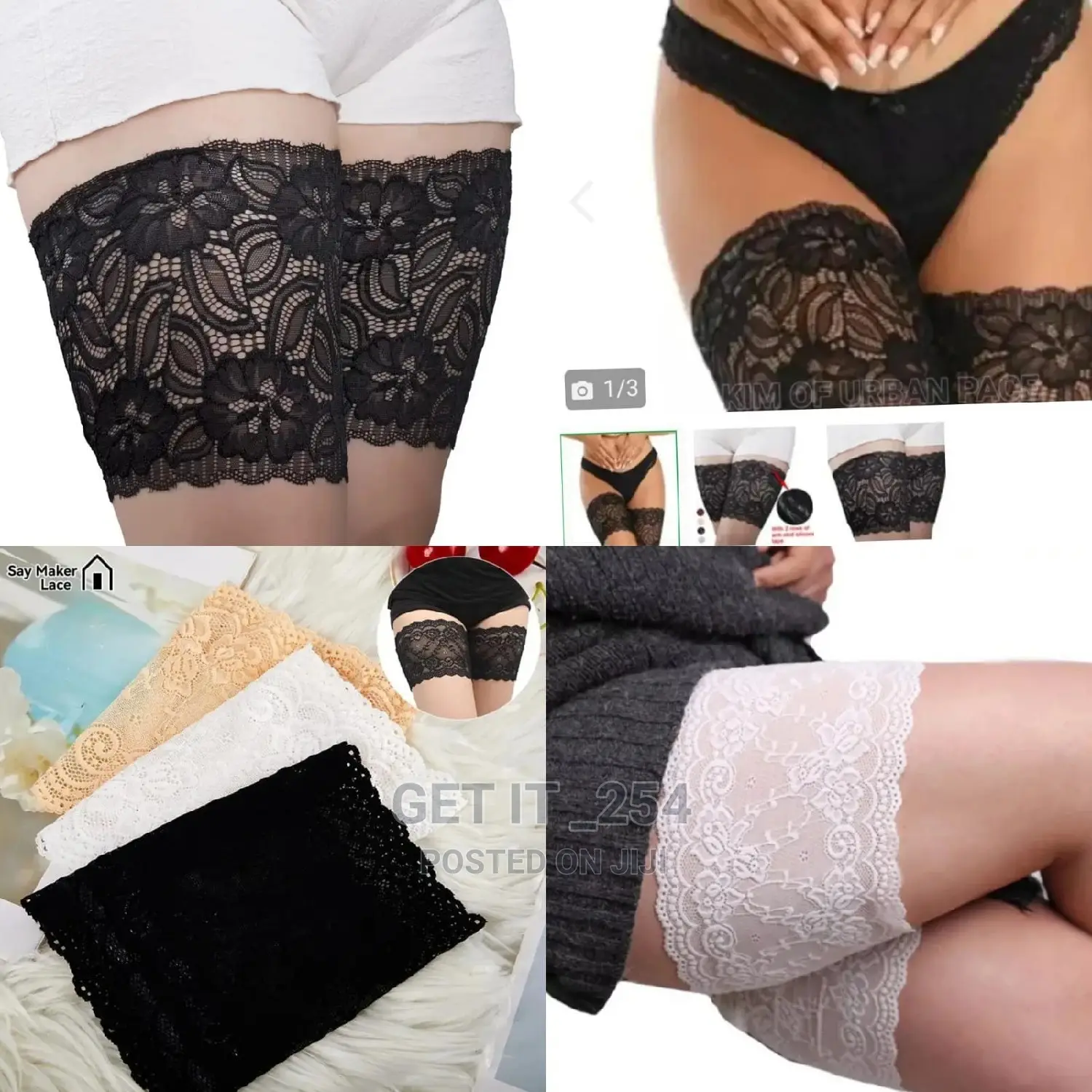 *Anti Chafing/ Anti Friction Elastic Thigh Band