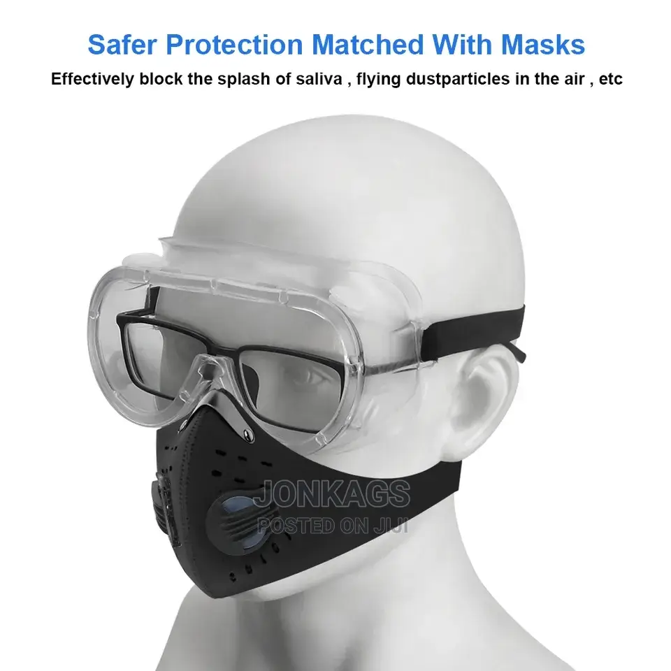 Heavy Duty Clear Safety Goggles