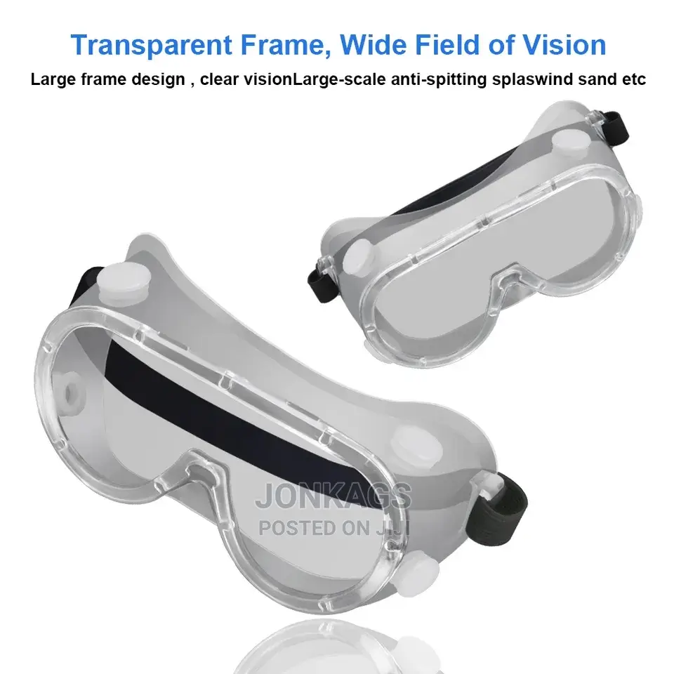 Heavy Duty Clear Safety Goggles