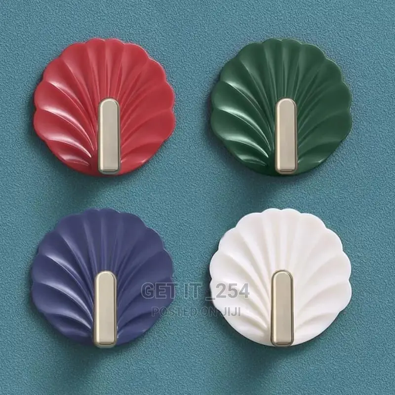 4pcs Punch-Free Wall Hanging Hooks