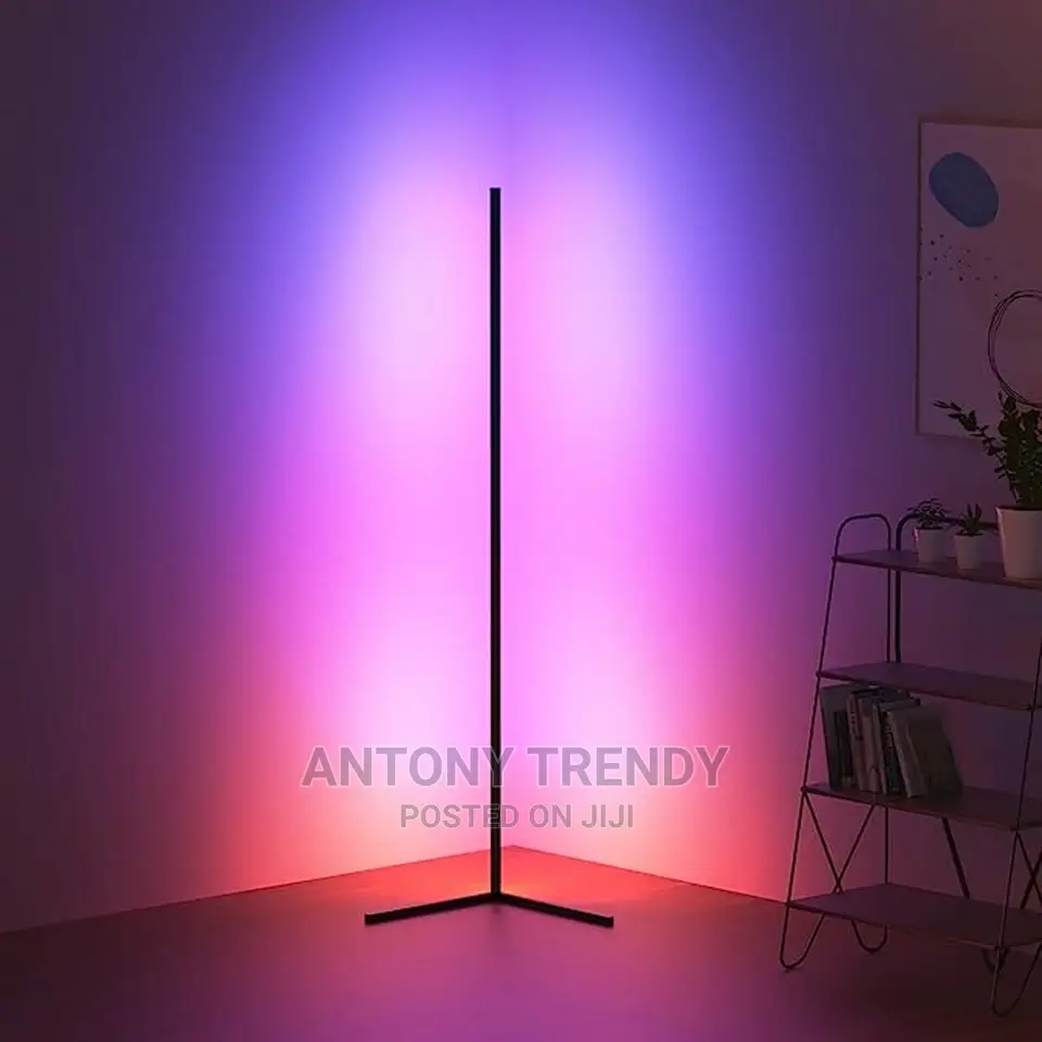 Corner Floor Lamp, Floor Lamps For Living Room, Led Corner L