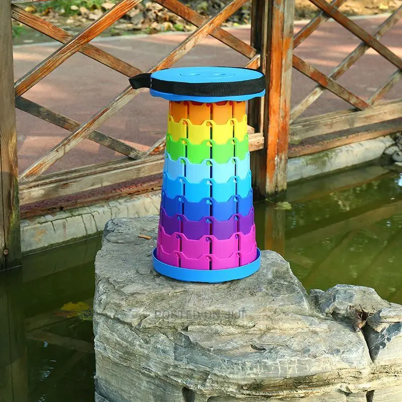 Rainbow Foldable/Retractable Stools