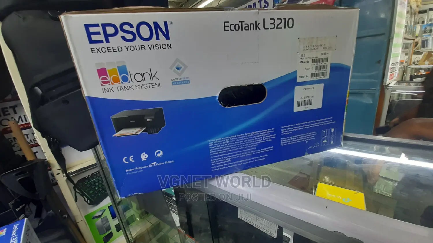 Epson 3210 Printer 3 in 1 Print,Scan and Copy