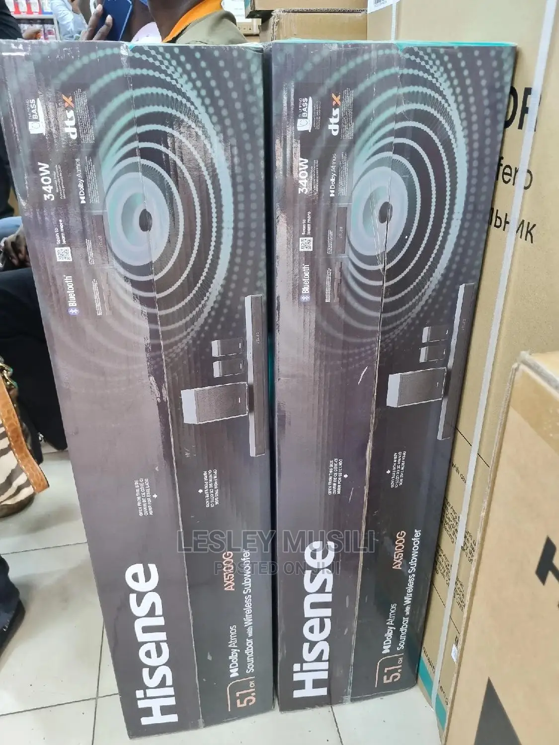 Hisense 340W Wireless Soundbar 5.1