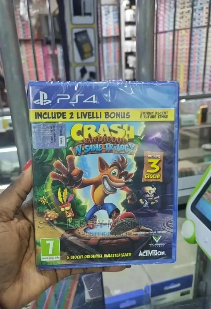 Ps4 Crash Bandicoot N Sane Trilogy