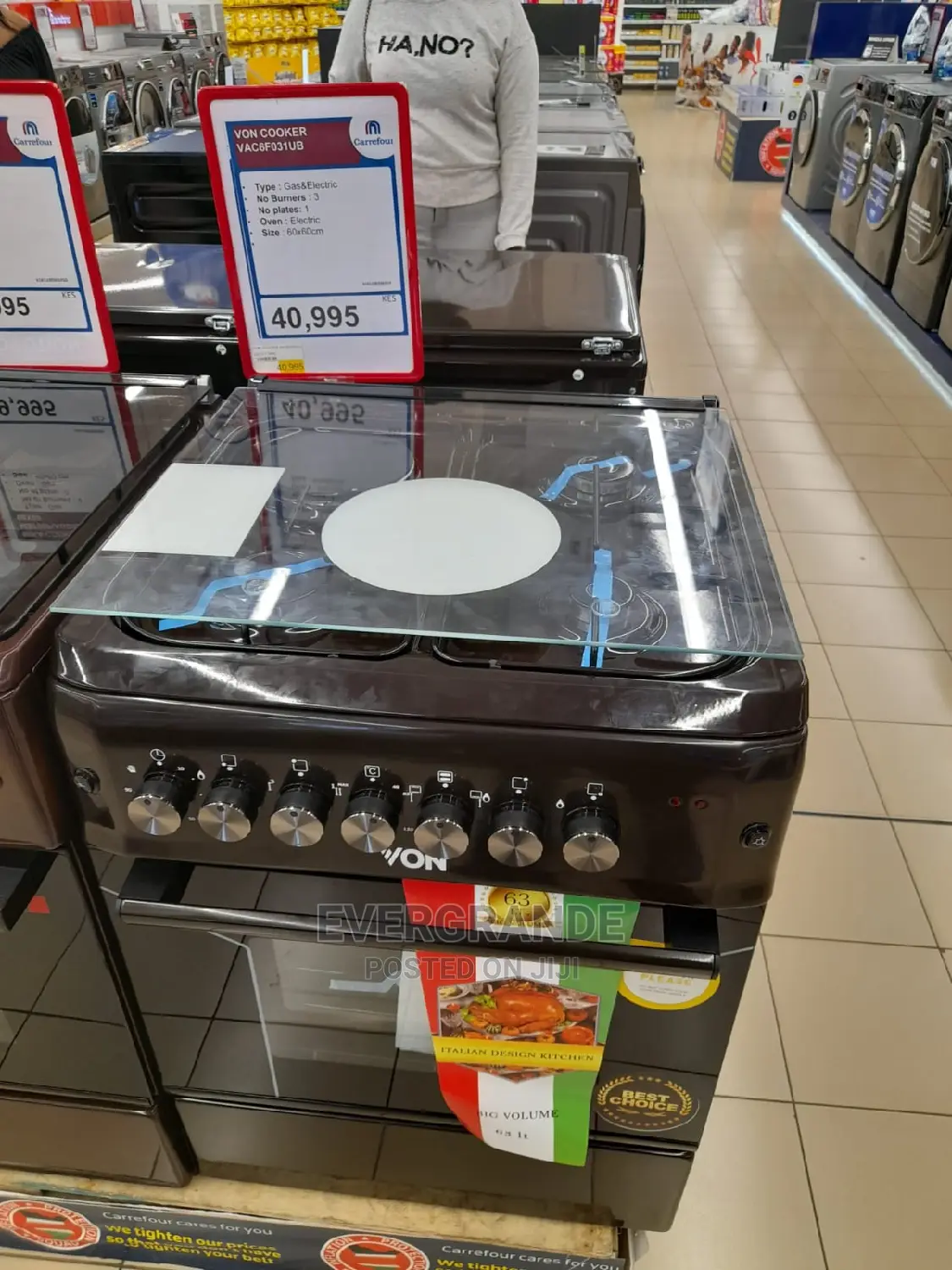 Von Standing Cooker 60 Cm*60 Cm
