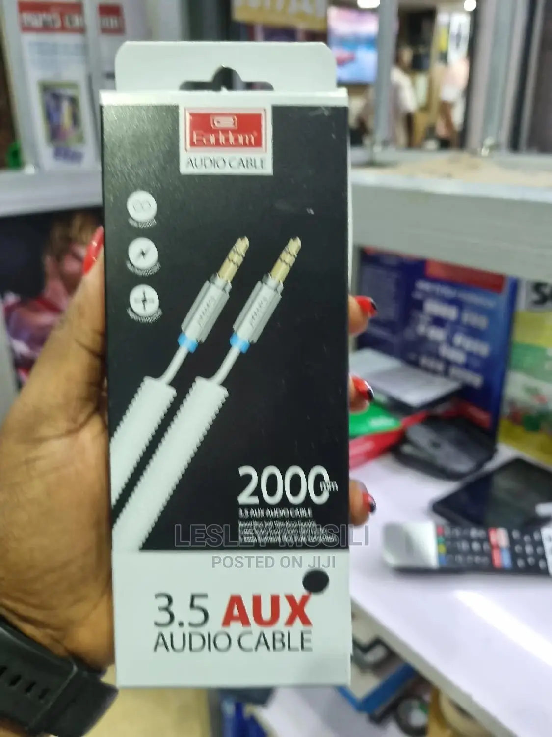 3.5 Aux Audio Cable
