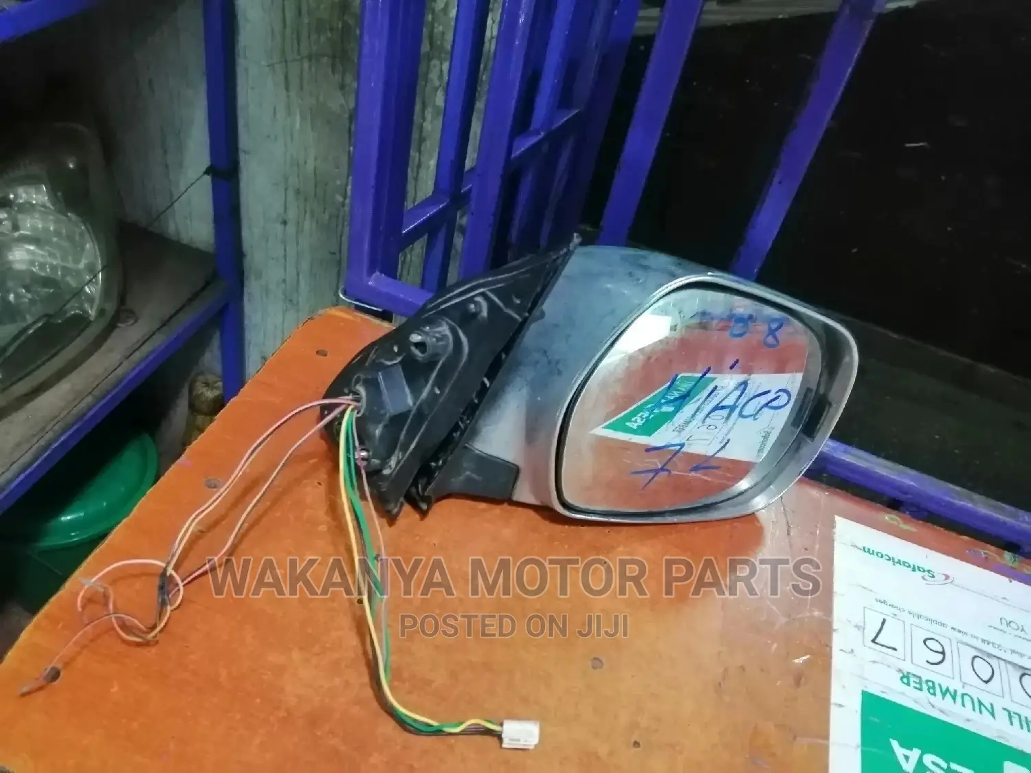 Toyota Hiace 7L Side Mirror 2008, Ex Japan Original Parts