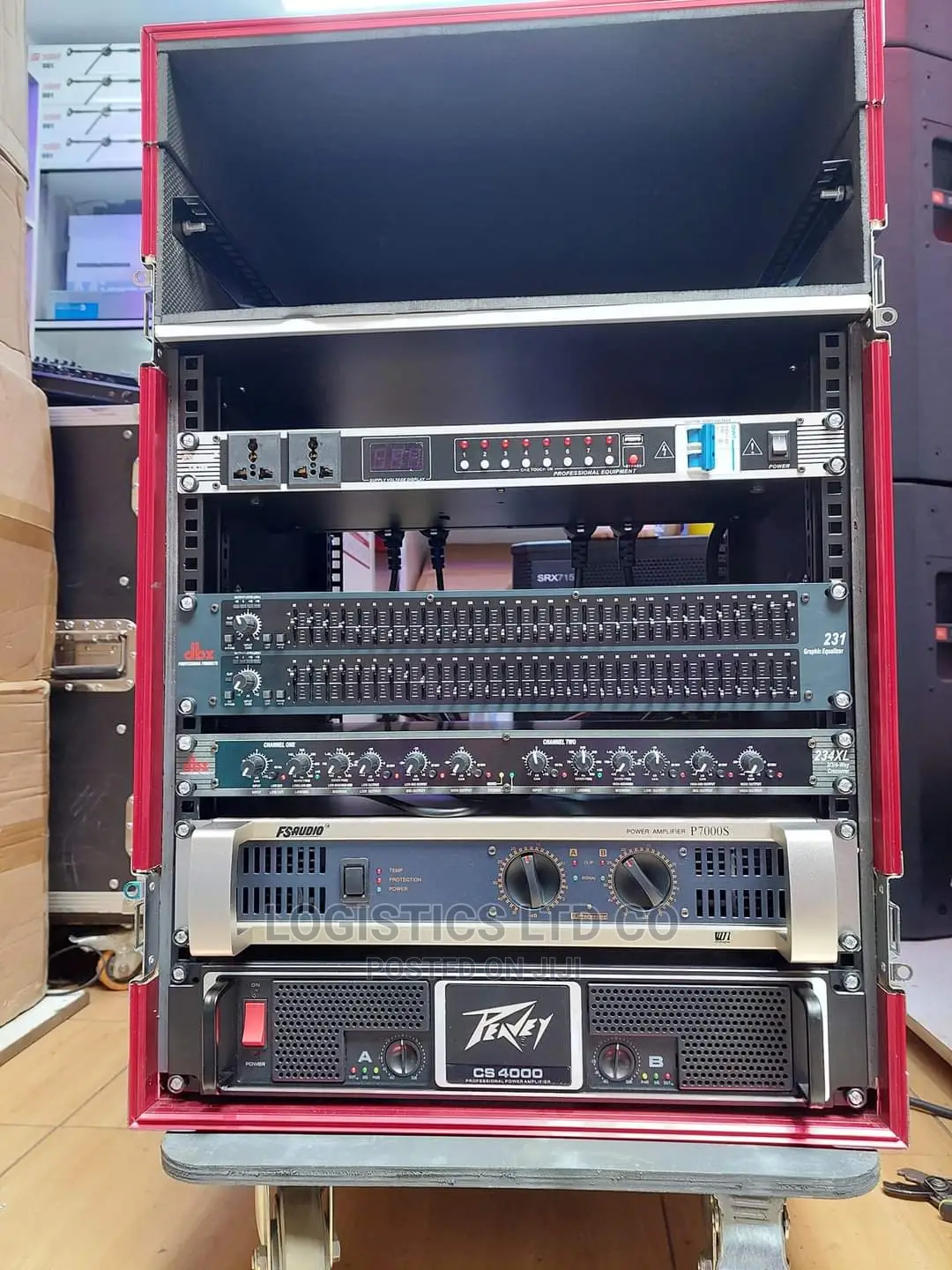 Original Public Address System Rack Only