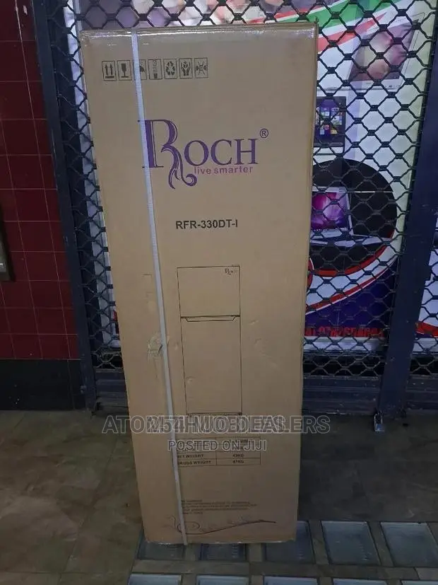 330dt Roch Refrigerator Double Door 