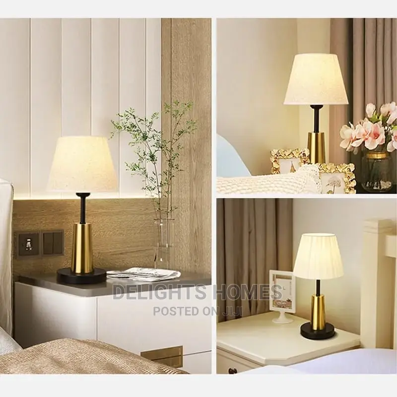Modern Copper Table Lamp