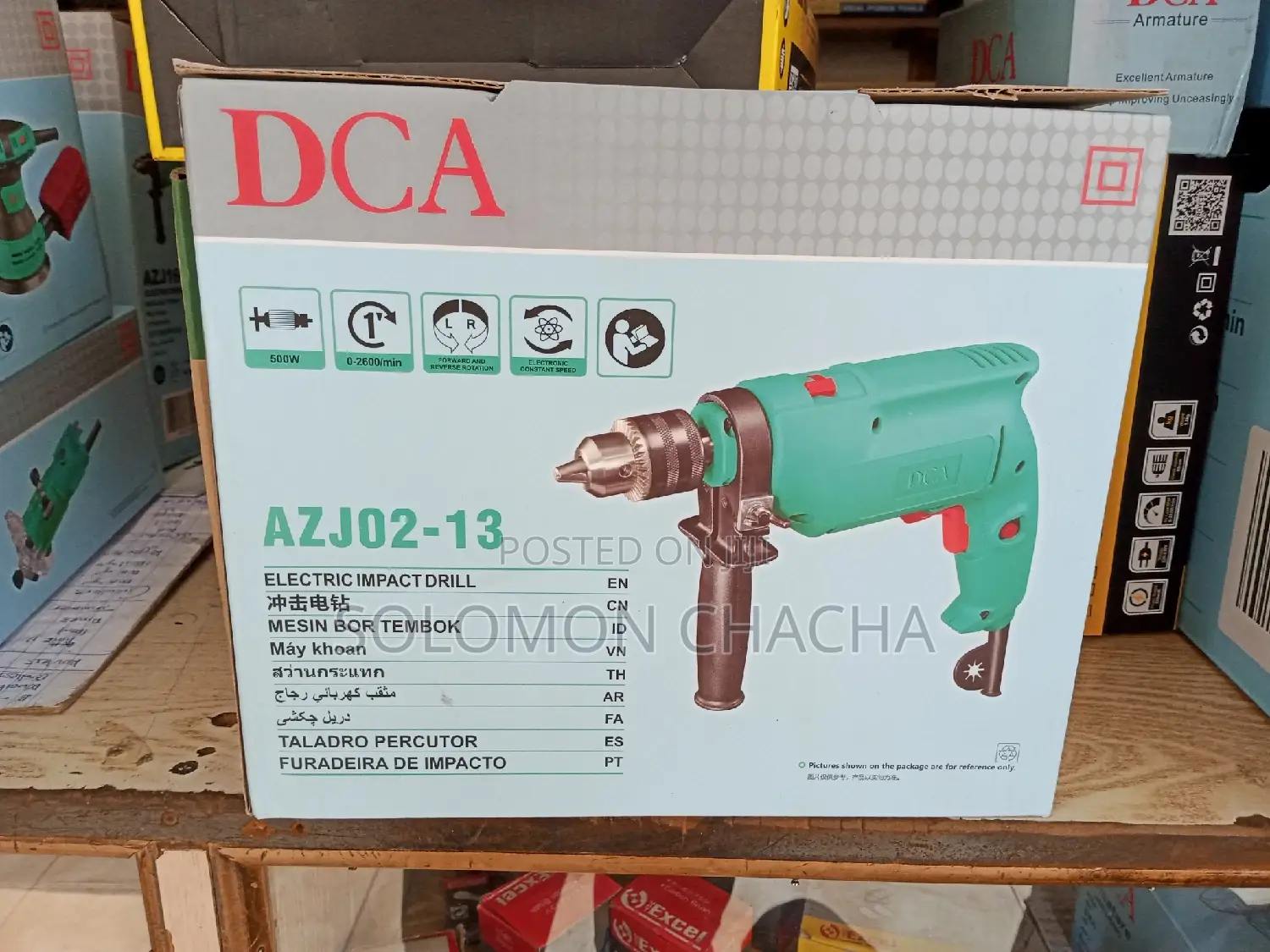 Dca Electrical Impact Drill 500W