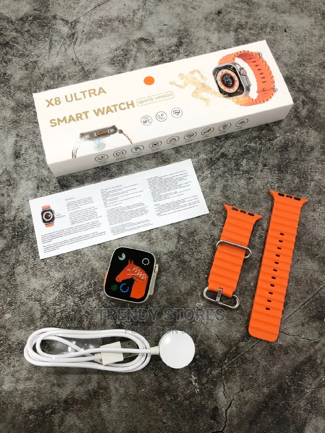Z66 Ultra Bluetooth, Sports Fitness Water Proof Smart Watch